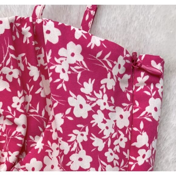 NWT Zara Floral Printed Corset Bodysuit - Picture 9 of 16